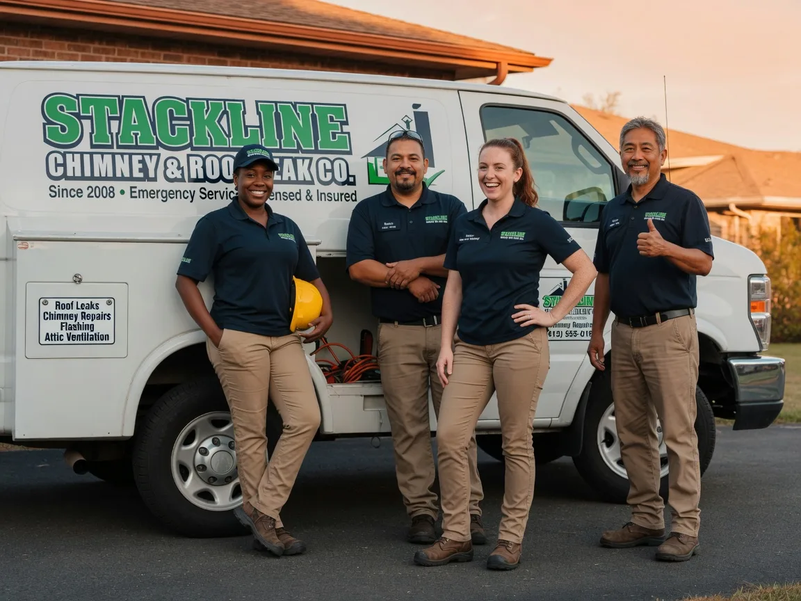 Chimney flashing repair company in Fortville, IN